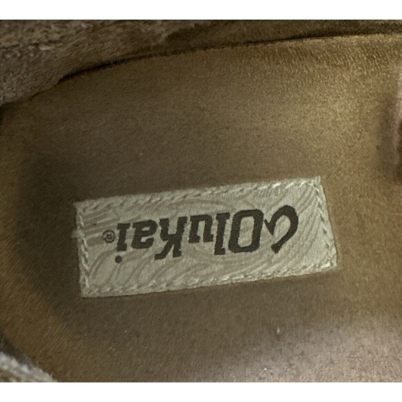 OluKai Moloa Mens 8 Shoes Brown Leather Slip On Casual Slipper Convert loafers - Picture 9 of 13